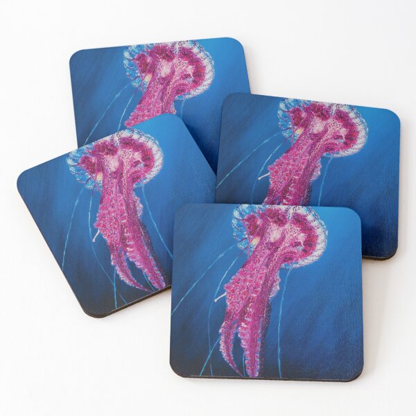 Item preview, Pink Mauve Stinger Jellyfish designed and sold by ArinasFineArt.