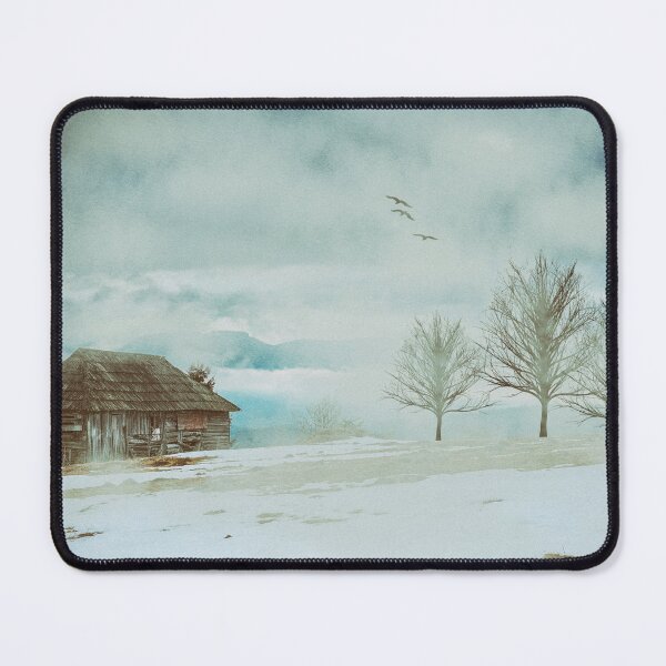 Item preview, Mountain Cabin - Winter Scene designed and sold by James DeFazio.