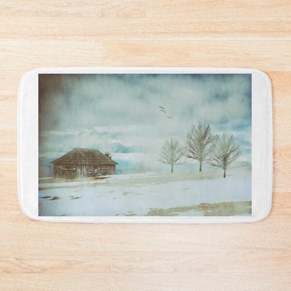Item preview, Mountain Cabin - Winter Scene designed and sold by James DeFazio.