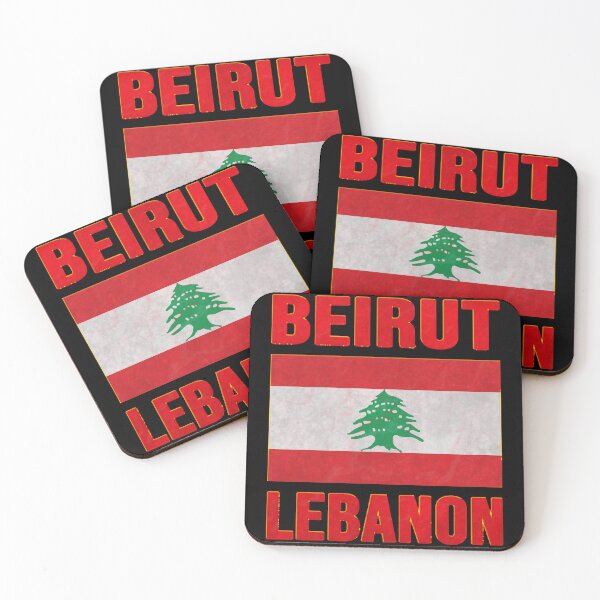 Artikelvorschau, Beirut Libanon, Libanon-Flagge, Hauptstadt des Libanon entworfen und verkauft von AnatDianio.