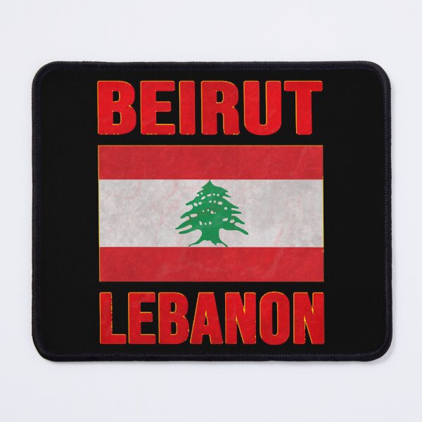 Artikelvorschau, Beirut Libanon, Libanon-Flagge, Hauptstadt des Libanon entworfen und verkauft von AnatDianio.