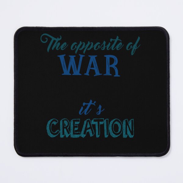 Item preview, The Opposite Of War Sticker designed and sold by desireeowe.