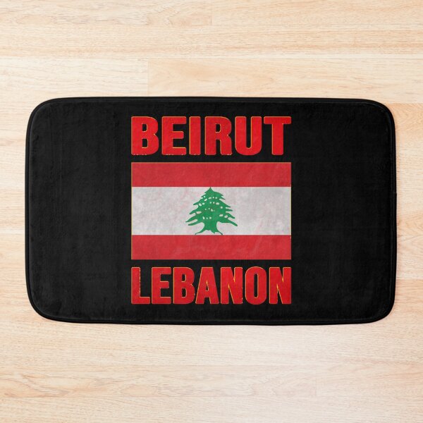 Artikelvorschau, Beirut Libanon, Libanon-Flagge, Hauptstadt des Libanon entworfen und verkauft von AnatDianio.