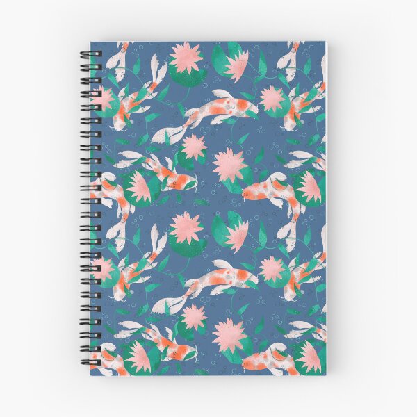 Item preview, Koi Pond Blue designed and sold by LizzieLart.
