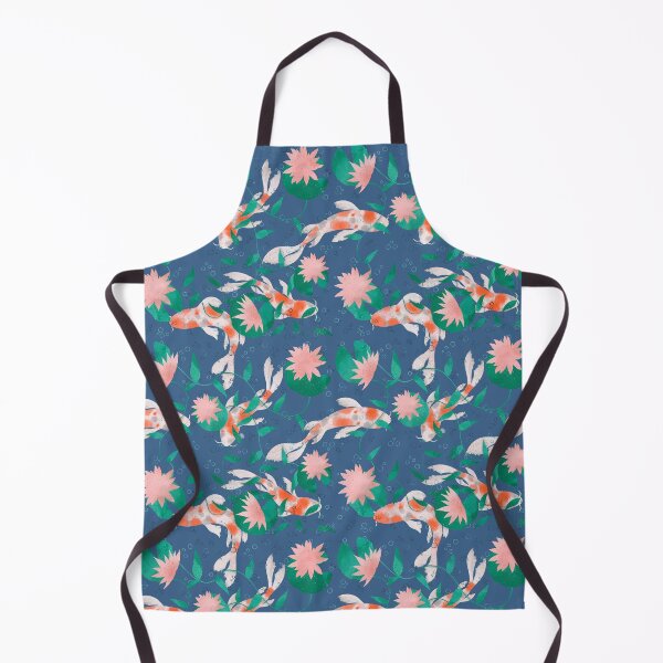 Item preview, Koi Pond Blue designed and sold by LizzieLart.