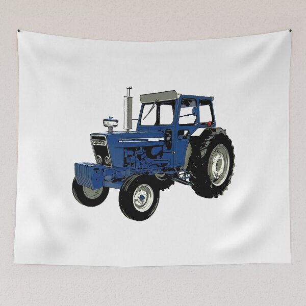 Item preview, Old Ford Tractor Blue designed and sold by AnatDianio.
