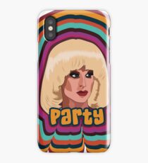 Katya Zamolodchikova - Party iPhone Case/Skin