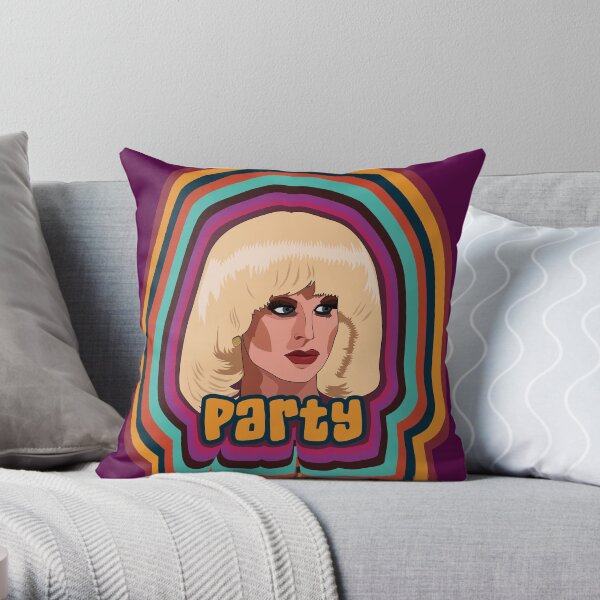 Katya Zamolodchikova - Party Throw Pillow