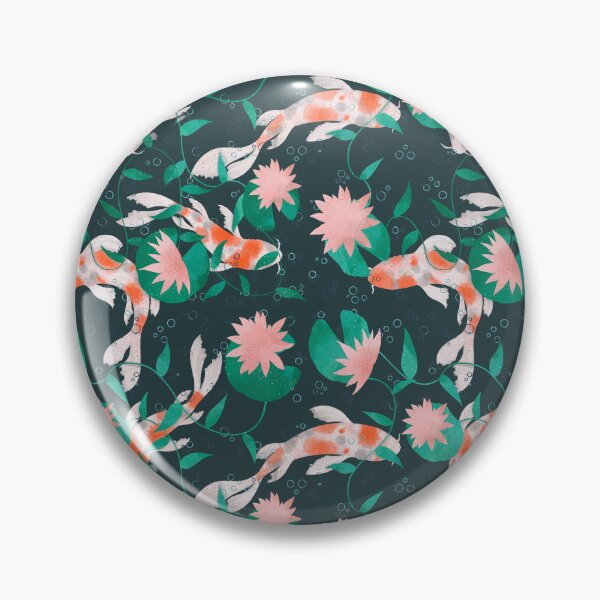 Item preview, Koi Pond green designed and sold by LizzieLart.