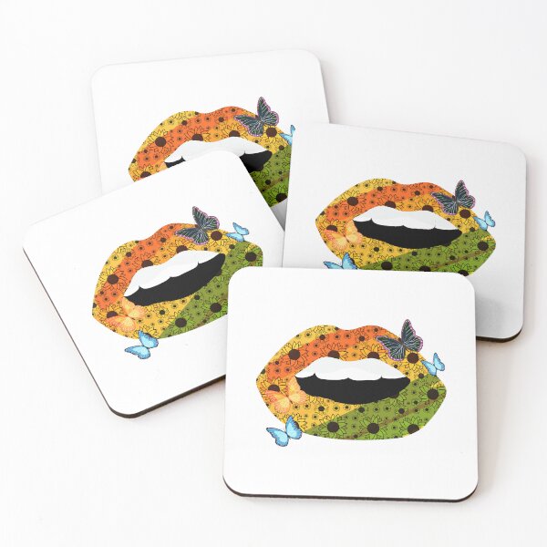 Item preview, Sunflower lips designed and sold by GraphicSphere.