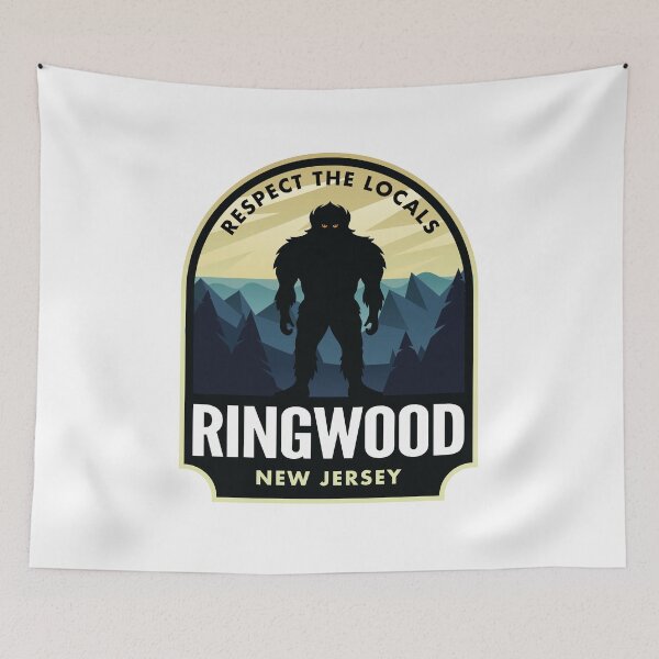 Item preview, Ringwood New Jersey Bigfoot Sasquatch designed and sold by HalpinDesign.