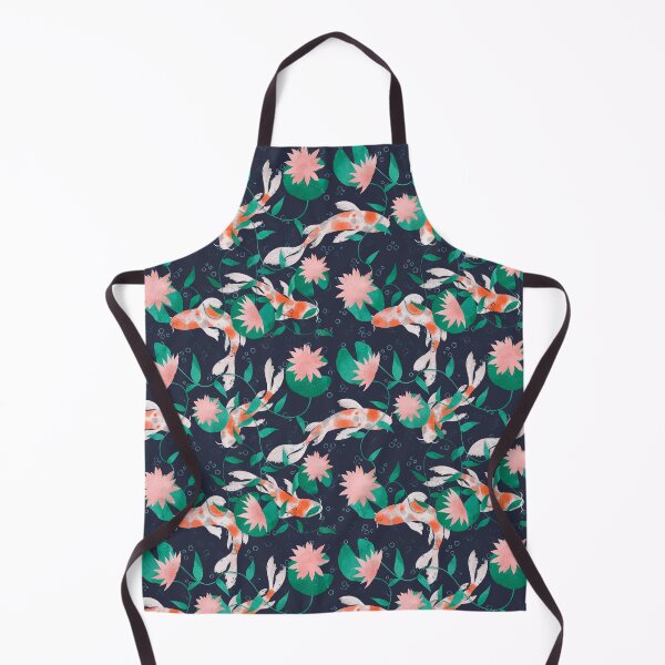 Item preview, Koi pond navy designed and sold by LizzieLart.