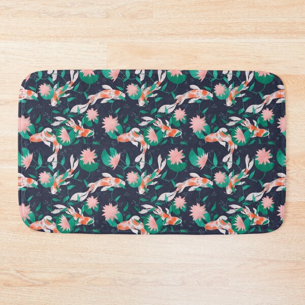 Item preview, Koi pond navy designed and sold by LizzieLart.