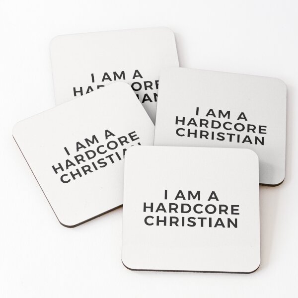 Item preview, I am a hardcore Christian  designed and sold by SweetbeStore.