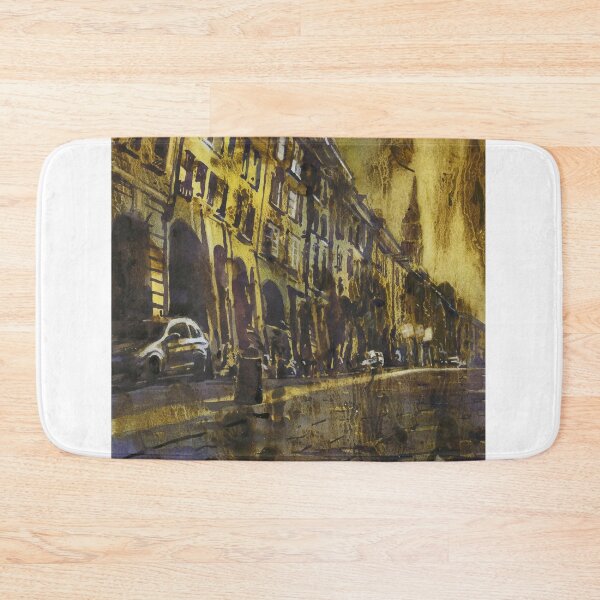 Item preview, Bern, Switzerland fine art watercolor painting.   designed and sold by rfoxphoto.