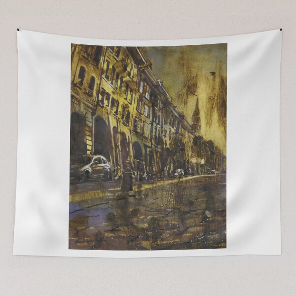 Item preview, Bern, Switzerland fine art watercolor painting.   designed and sold by rfoxphoto.
