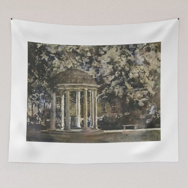 Item preview, North Carolina Old Well fine art watercolor painting- Chapel Hill, NC. designed and sold by rfoxphoto.