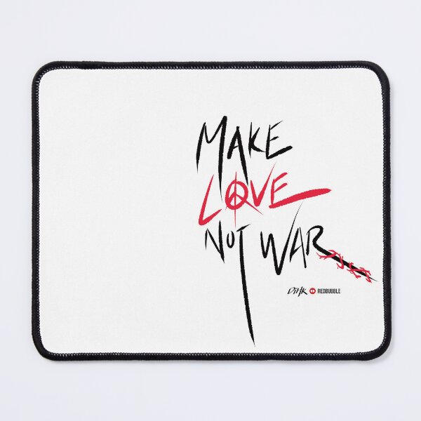 Item preview, Make Love Not War (Light Background) designed and sold by DiHK.