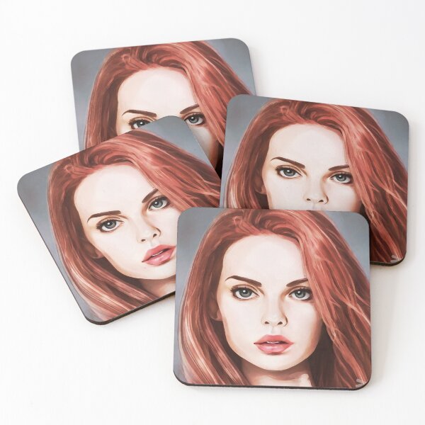 Item preview, Red-haired beauty with kissable lips designed and sold by Zanimations.