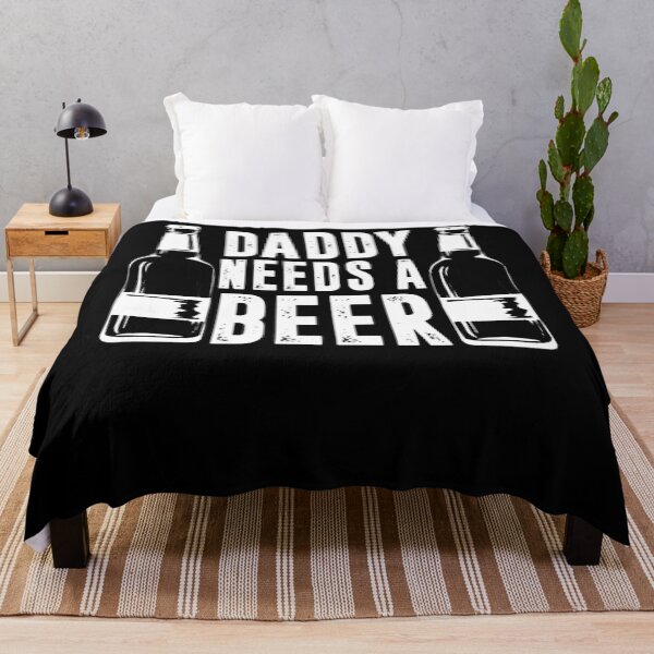 Item preview, Fathers Day Funny, Daddy Needs a Beer designed and sold by TaraxDoolittle.