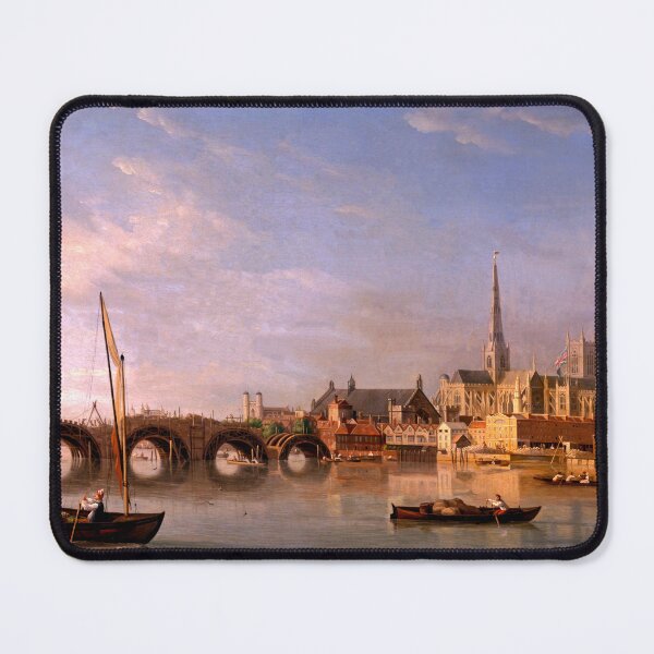 Item preview, Samuel Scott - The Building of Westminster Bridge, circa 1742 designed and sold by Geraldo Garcia.