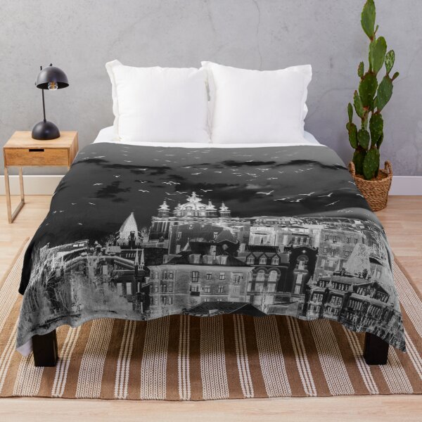 Item preview, City view Andriivskyi, Kyiv skyline, Ukraine designed and sold by Mauswohn.