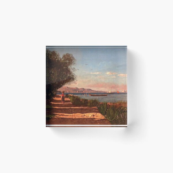 Item preview, Landscape in Martigues, by Paul Guigou - 1869 designed and sold by Geraldo Garcia.