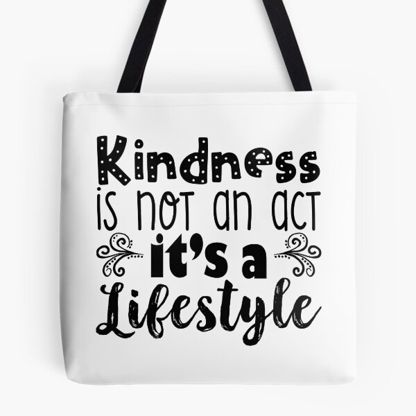 Item preview, Kindness Design - Black Letters designed and sold by creative321.