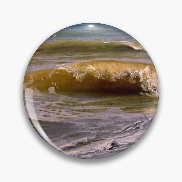Item preview, Breaking Waves with Distant Ships - Johann Wilhelm Schirmer, 1836 designed and sold by Geraldo Garcia.