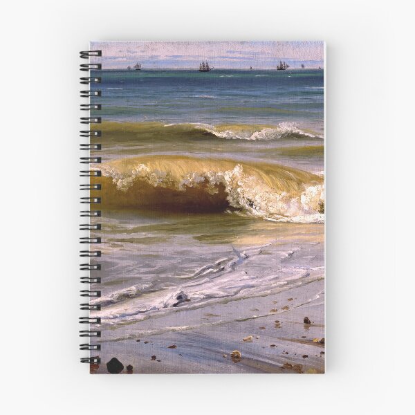 Item preview, Breaking Waves with Distant Ships - Johann Wilhelm Schirmer, 1836 designed and sold by Geraldo Garcia.
