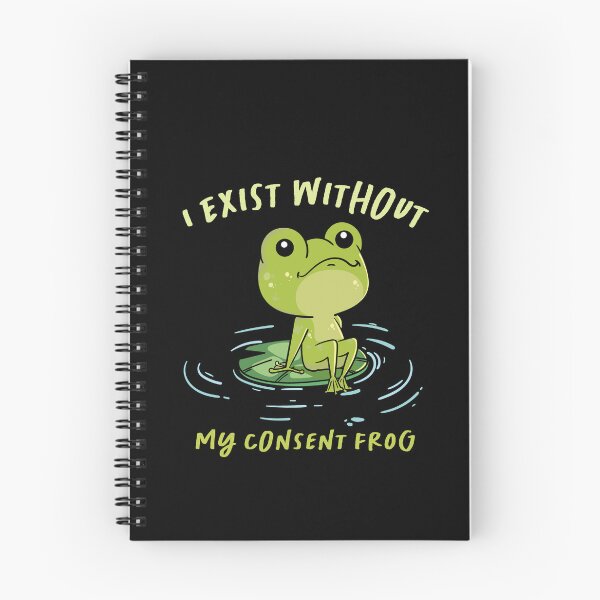 Item preview, I exist without my consent frog,funny quote for animal lovers ,memelover,great gift idea  designed and sold by ourpretty.