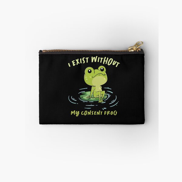 Item preview, I exist without my consent frog,funny quote for animal lovers ,memelover,great gift idea  designed and sold by ourpretty.
