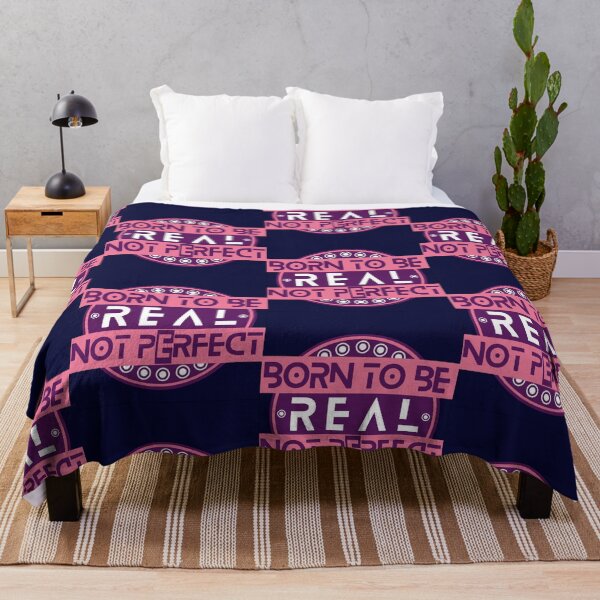 Item preview, Born to be real not perfect designed and sold by JAdotdotDesigns.