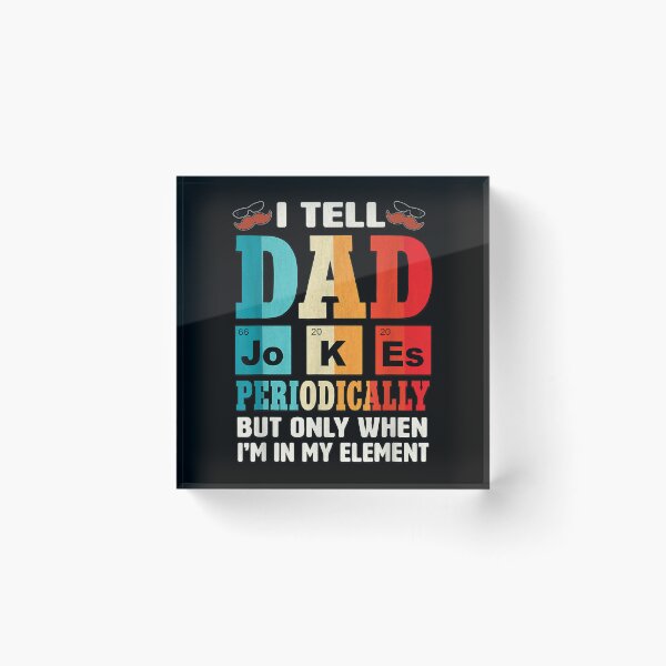 Item preview, Funny Cool I Tell Dad Jokes Humor Daddy Father's Day designed and sold by TaraxDoolittle.