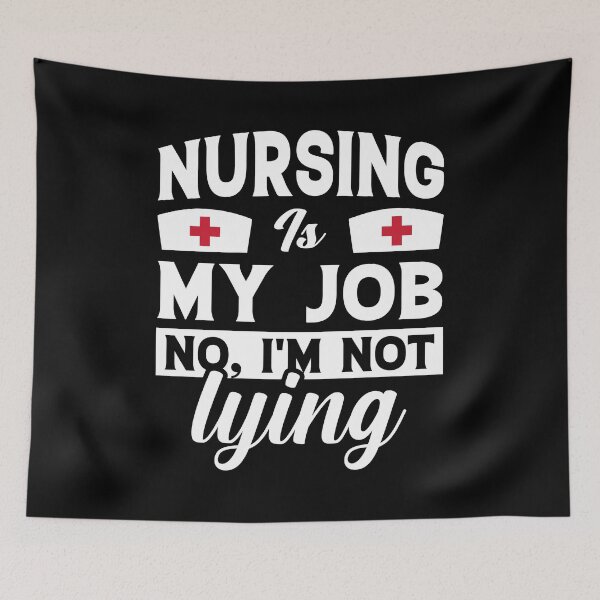 Item preview, Nursing Is My Job Shirt, Funny Nurse Shirt, Gift For Nurse, Nursing Is My Jam Shirt, Nursing Shirt, Nursing Student Shirt, Nursing School designed and sold by aymob.