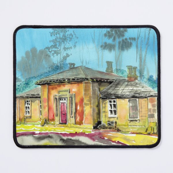 Item preview, Gouache Painting of Wingfield Station, Derbyshire designed and sold by WaterGardens.