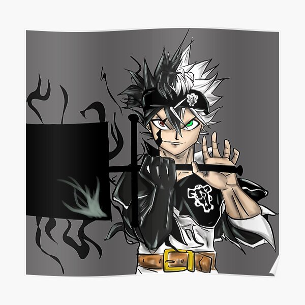 Asta The Dark Grimoire User In Black Clover Q28 Poster For Sale By Lulaevans Redbubble Asta The Dark Grimoire User In Black Clover Q28 Poster For Sale By Lulaevans Redbubble