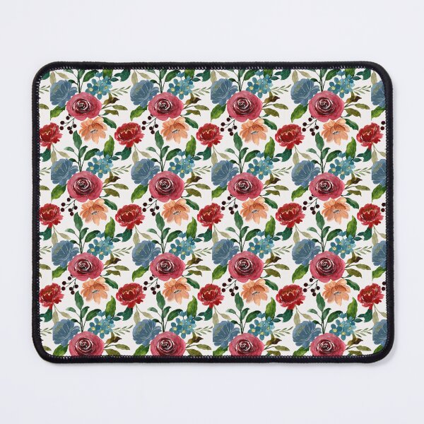 Item preview, Little White blue Flowers designed and sold by artbyrosse.