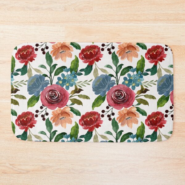 Item preview, Little White blue Flowers designed and sold by artbyrosse.