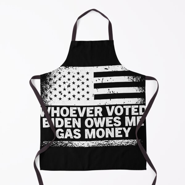 Item preview, American Flag Whoever Voted Biden Owes Me Gas Money  designed and sold by fawsonpnhamme.