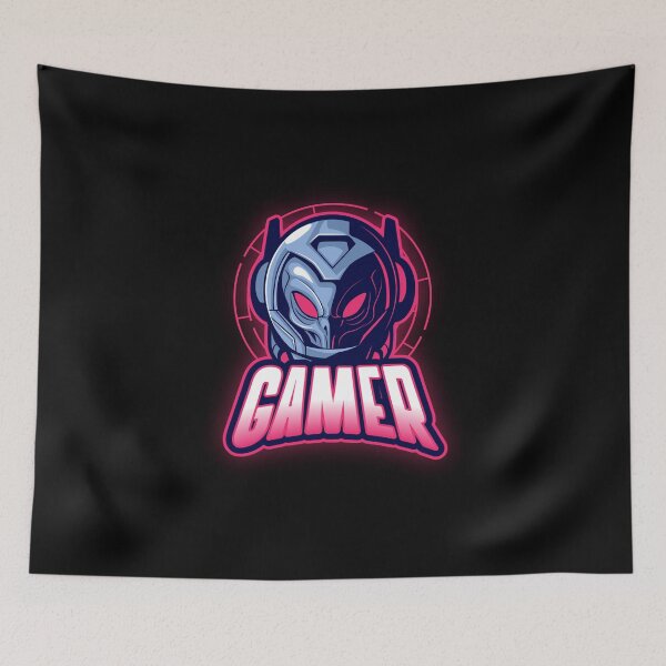 Item preview, Gamer with Menacing Alien designed and sold by PRIVARSHU.