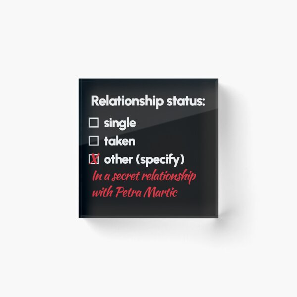 Item preview, Petra Martic - Relationship 2 designed and sold by 2Girls1Shirt.