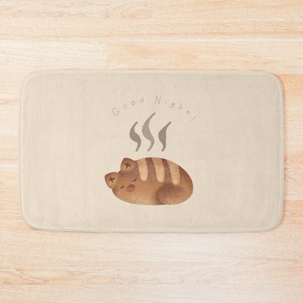 Item preview, Good Night Sleeping Cat Bread designed and sold by TheFlyingSeabug.