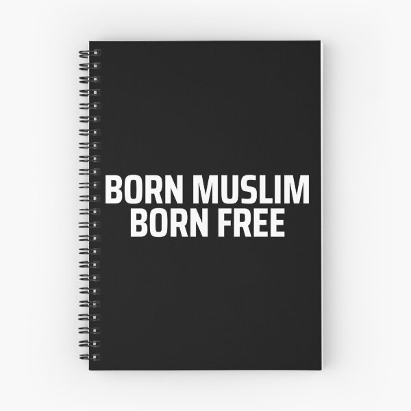 Item preview, born muslim quote - islamic art quotes 5 designed and sold by EfenDesign.
