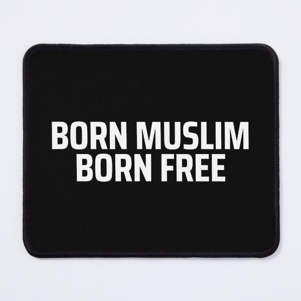 Item preview, born muslim quote - islamic art quotes 5 designed and sold by EfenDesign.