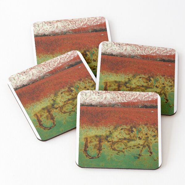 Item preview, letters in rust designed and sold by Lynne Prestebak.