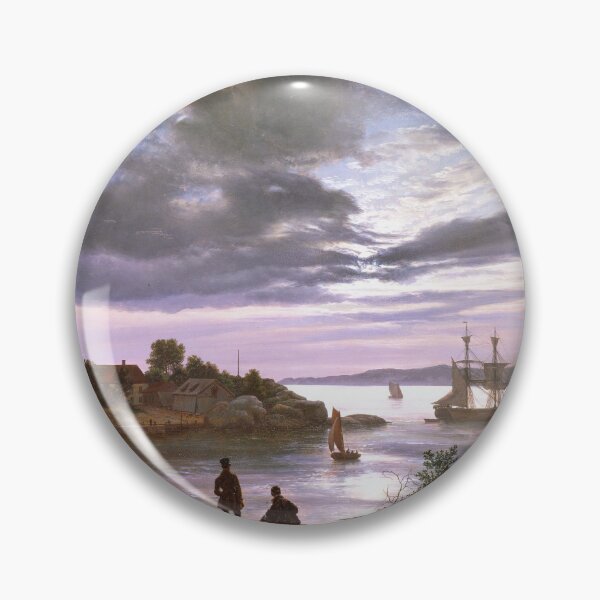 Item preview, Johan Christian Dahl - Larvik by Moonlight designed and sold by Geraldo Garcia.