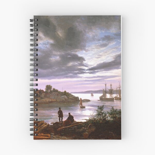 Item preview, Johan Christian Dahl - Larvik by Moonlight designed and sold by Geraldo Garcia.