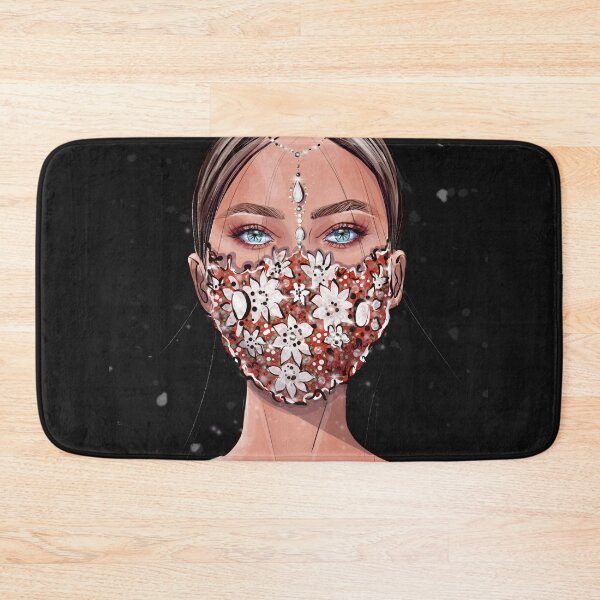 Item preview, Jeweled Face Mask designed and sold by ColorPrint45.