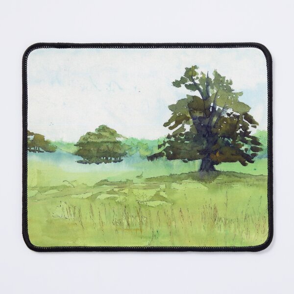 Item preview, Watercolour of a Meadow in Melbourne, Derbyshire designed and sold by WaterGardens.